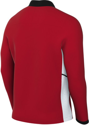 Rotes Langarmshirt mit weißen Seitenteilen. Rotes Langarmshirt mit weißen Seitenteilen.