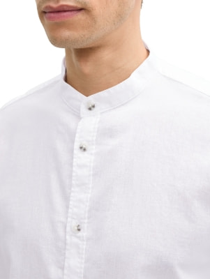 Tom Tailor TOM TAILOR Cotton Linen ffi. L/S póló