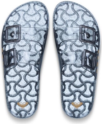 Roxy Kattie Glitter Badepantoffel US-Gr. Roxy Kattie Glitter Badepantoffel US-Gr.
