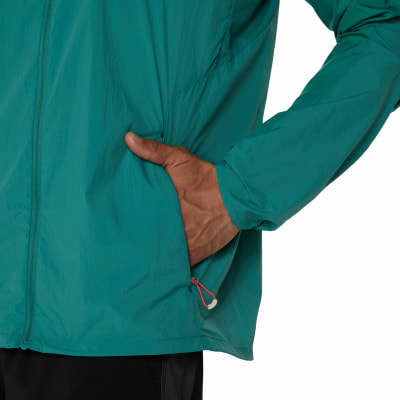 Asics Road Windjacke mit Kapuze
