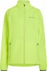Gelbe Jacke mit Nakamura-Logo und reflektierenden Details, ideal für Sport.