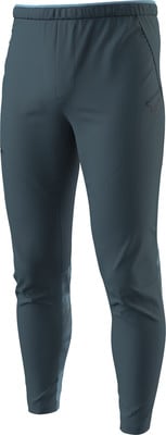 Dunkelblaue Sporthose für Herren mit Markenlogo. Dunkelblaue Sporthose für Herren mit Markenlogo.