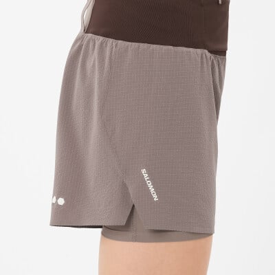 Salomon SENSE AERO 2IN1 Trail 4'' Laufshort Salomon SENSE AERO 2IN1 Trail 4'' Laufshort