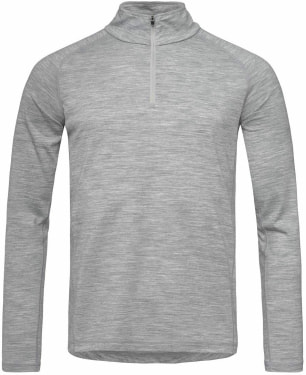 Langarmshirt mit Halfzip