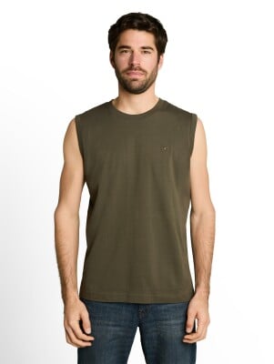 Tom Tailor Tanktop W.Embro férfi ujjatlan felső