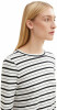 Tom Tailor TOM TAILOR Crew Neck Stripe női póló hosszú ujjú