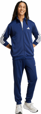 adidas M 3S FT TT TS Trainingsanzug 100%rec.PES
