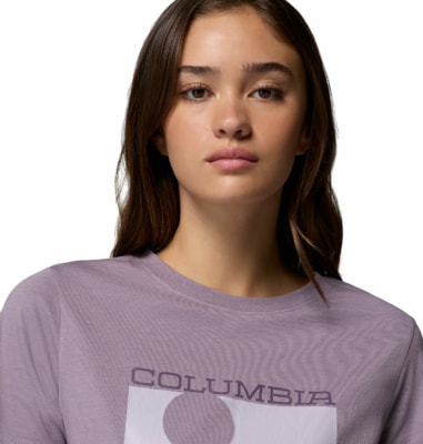 Columbia Rolling Bend Graph női póló