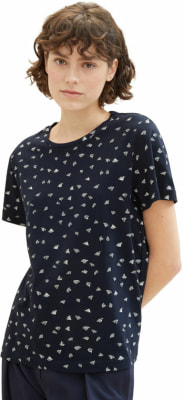Tom Tailor TOM TAILOR Crew Neck Print Női póló