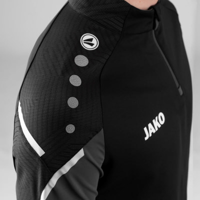 Jako Performance Langarmshirt mit Halfzip