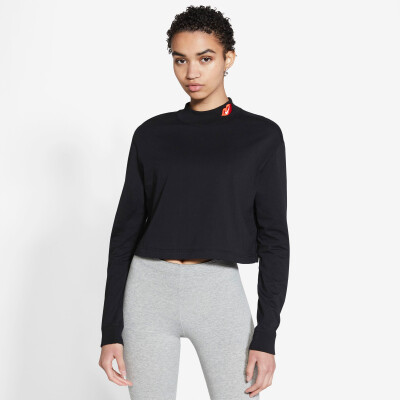Nike W Nsw Tee Ls Mock Love női ing hosszú ujjú