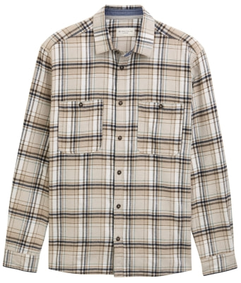 Tom Tailor Comfort Checked férfi hosszú ujjú ing