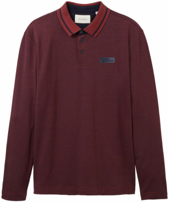 Tom Tailor TOM TAILOR Basic Polo férfi póló hosszú ujjú