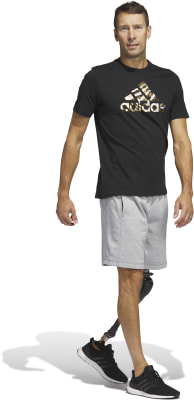 adidas Power Logo Foil T-Shirt