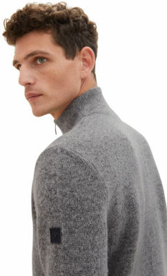 Tom Tailor TOM TAILOR Cosy Knitted Tr. férfi pulóver