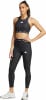 adidas TECHFIT Medium-Support High-Neck Print Sport-BH