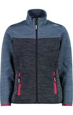CMP Kid G Jacket Dívčí flís.bunda Knit Tech CMP Kid G Jacket Dívčí flís.bunda Knit Tech