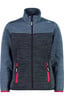 CMP Kid G Jacket Dívčí flís.bunda Knit Tech