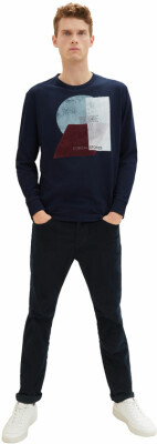 Tom Tailor TOM TAILOR Printed LS férfi póló