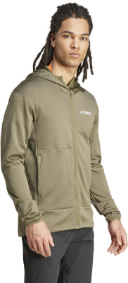 adidas Terrex Xperior Light Fleecejacke mit Kapuze
