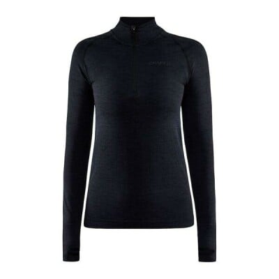 Craft Dám.tričko L/S Core Dry Active Comf, polozip, Quick Dry