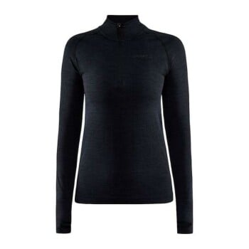 Craft Dám.tričko L/S Core Dry Active Comf, polozip, Quick Dry