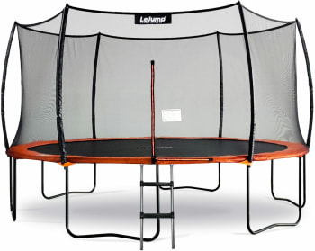 Lejump Outdoortrampolin Flora 4,27m inkl. Sicherheitsnetz und Leiter