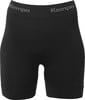 Schwarze Kempa Sporthose mit Logo am Bund.