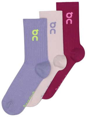 On Logo Sock High 3P Ponožky pro dospělé