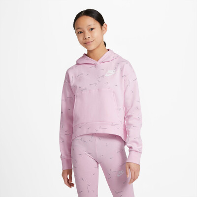 Nike Sportswear Printed Fleece Hoodie