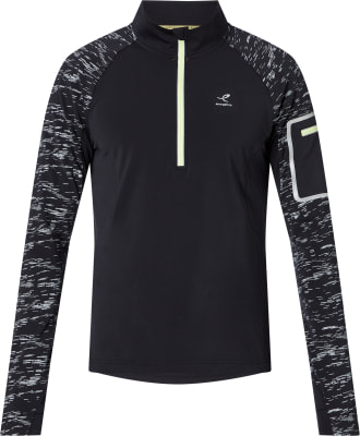 Energetics Rono langarm Laufshirt mit Halfzip