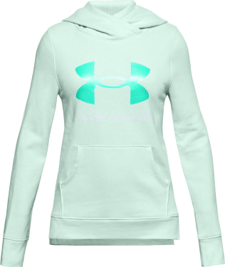 Mädchen Rival Fleece Hoodie mit Logo