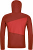 Ortovox Fleece Grid Fleecejacke mit Kapuze