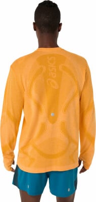 Asics Road Seamless langarm Laufshirt