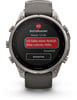 Eine Smartwatch zeigt eine Notfallnachricht mit Antwortmöglichkeit an.