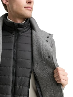 Tom Tailor 2In1 Wool Jacket férfi kabát Tom Tailor 2In1 Wool Jacket férfi kabát