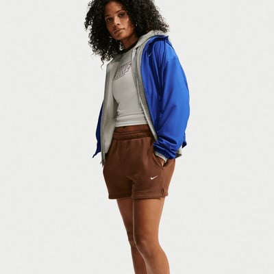 Nike Studio Fleece Mid-Rise 4"inch Shorts Nike Studio Fleece Mid-Rise 4"inch Shorts