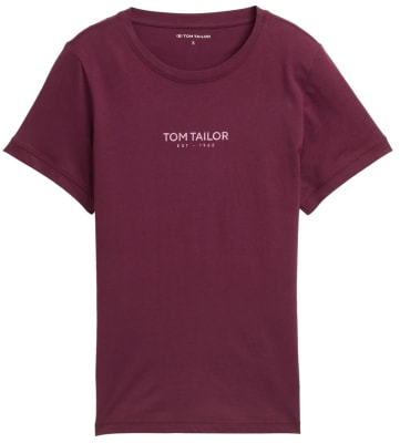Tom Tailor Logo Print női póló