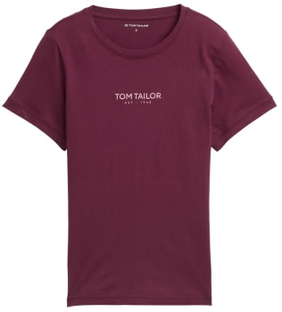 Tom Tailor Logo Print női póló