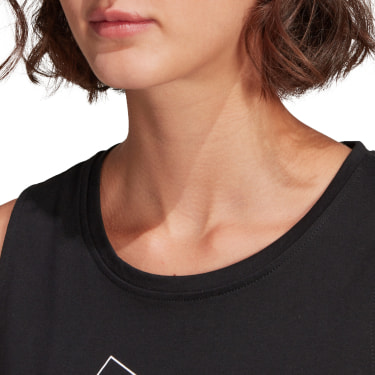 Essentials Stacked Logo Tanktop