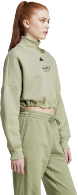 adidas W BLUV Q3 C SWT Női felső, galléros
