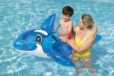 Bestway Whale Ride - On Aufblast. Wal Bestway Whale Ride - On Aufblast. Wal