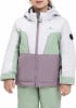 Kinder-Skijacke in Pastellfarben mit McKinley-Logo.