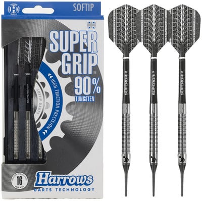 Harrows Supergrip 3er-Set Soft Dartpfeile Harrows Supergrip 3er-Set Soft Dartpfeile