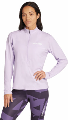 adidas W MT HALFZ LS T Shirt langarm Halfzip TERREX