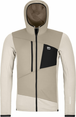 Ortovox Fleece Grid Fleecejacke mit Kapuze