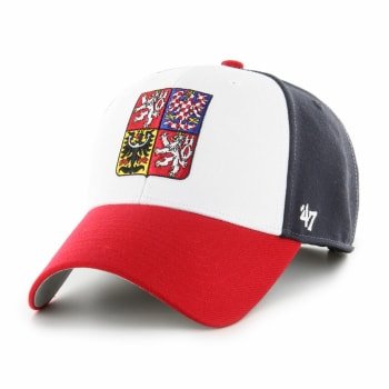 47brand Czech National Emblem Replica 47MVP kšiltovka pro fanoušky sr/kid
