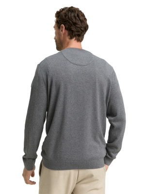 Tom Tailor Basic Crewneck férfi pulóver