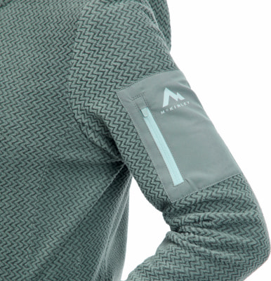 McKINLEY Hucture Fleecejacke mit Kapuze