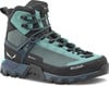 Salewa Wanderschuh mit Gore-Tex-Membran in Türkis.